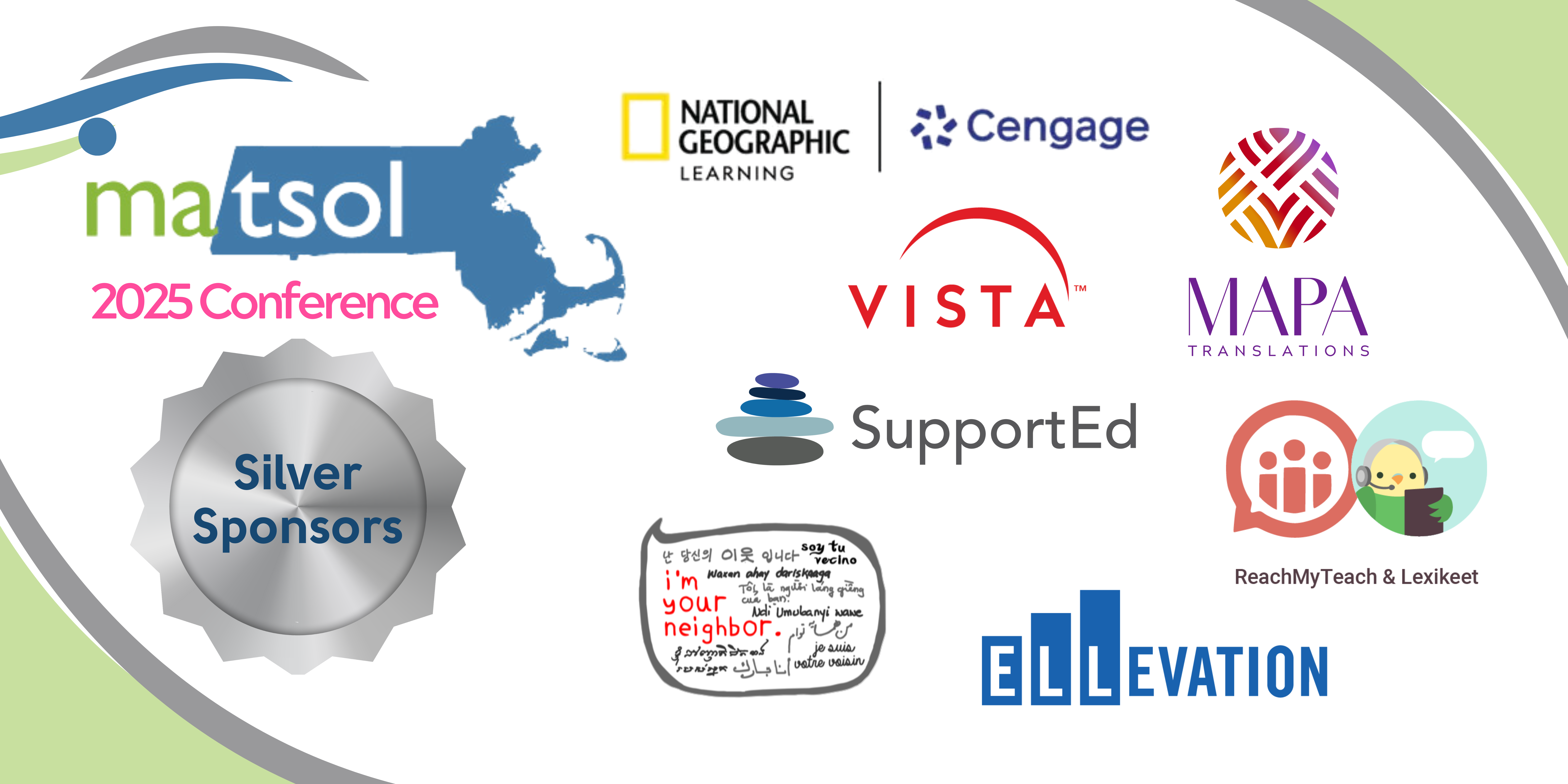 2025 MATSOL Conference Silver Sponsors Special thanks to our Silver Sponsors!