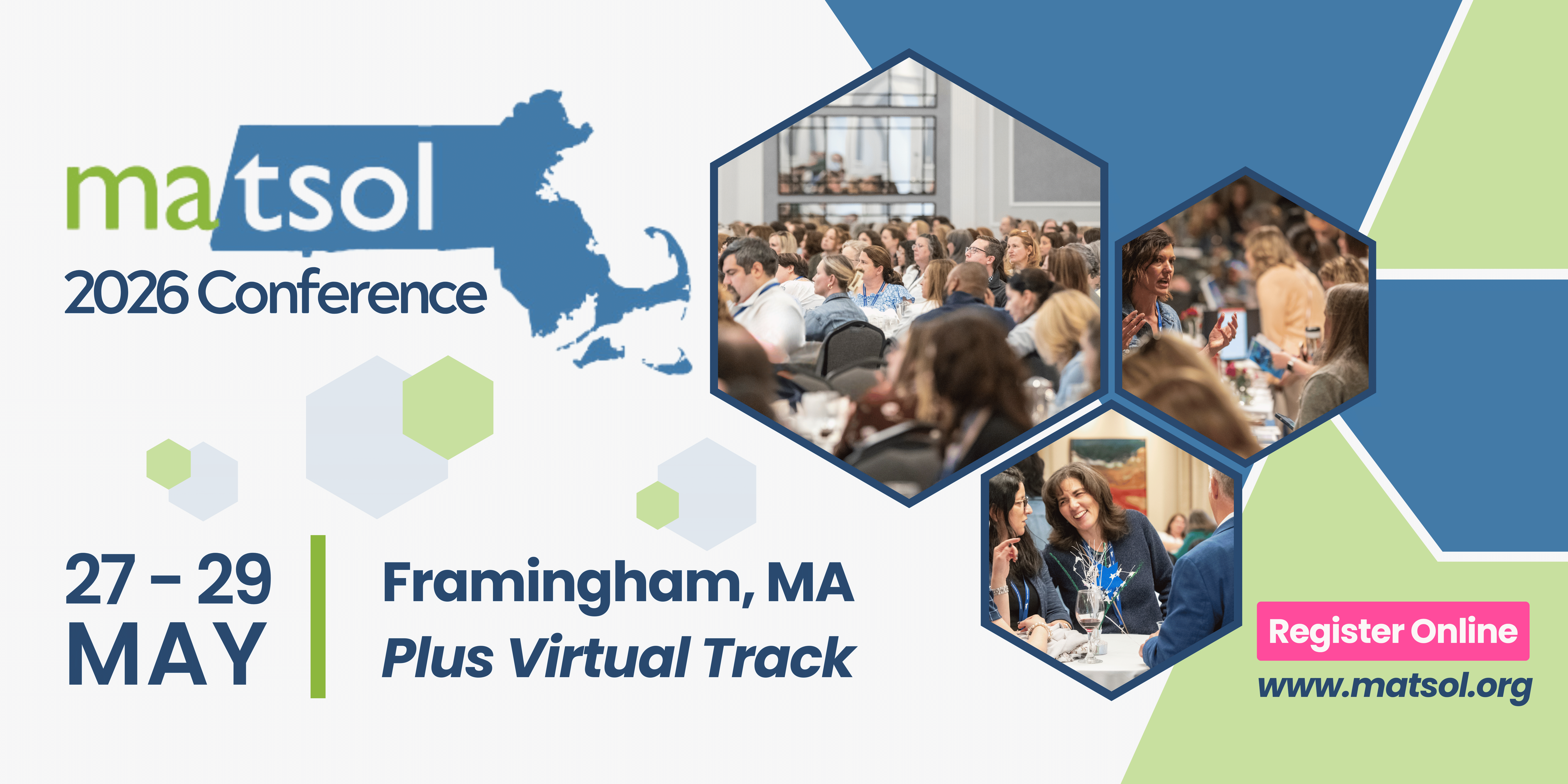 2026 MATSOL Conference on May 27-29, 2026 in Framingham, MA